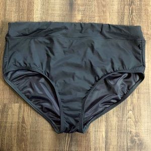 Lands End High Waist Swim Bottoms 10